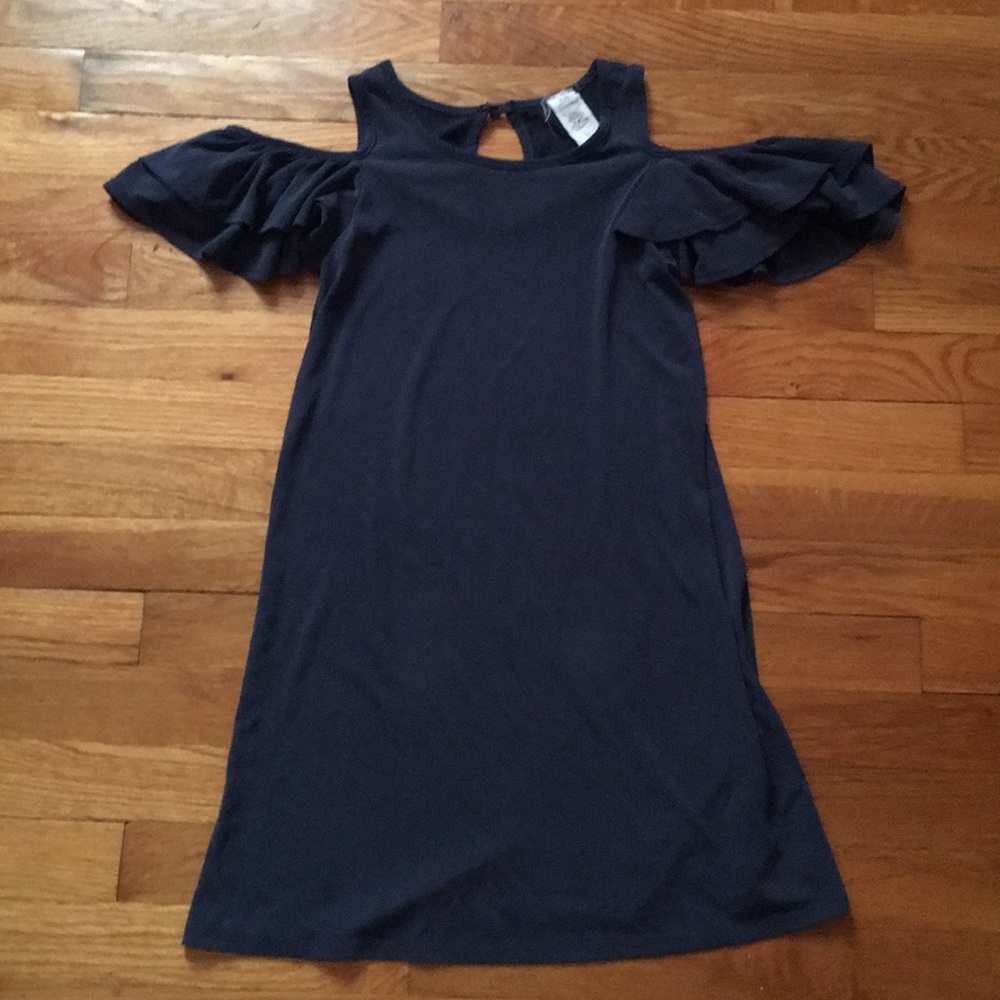 kids dress with open shoulders